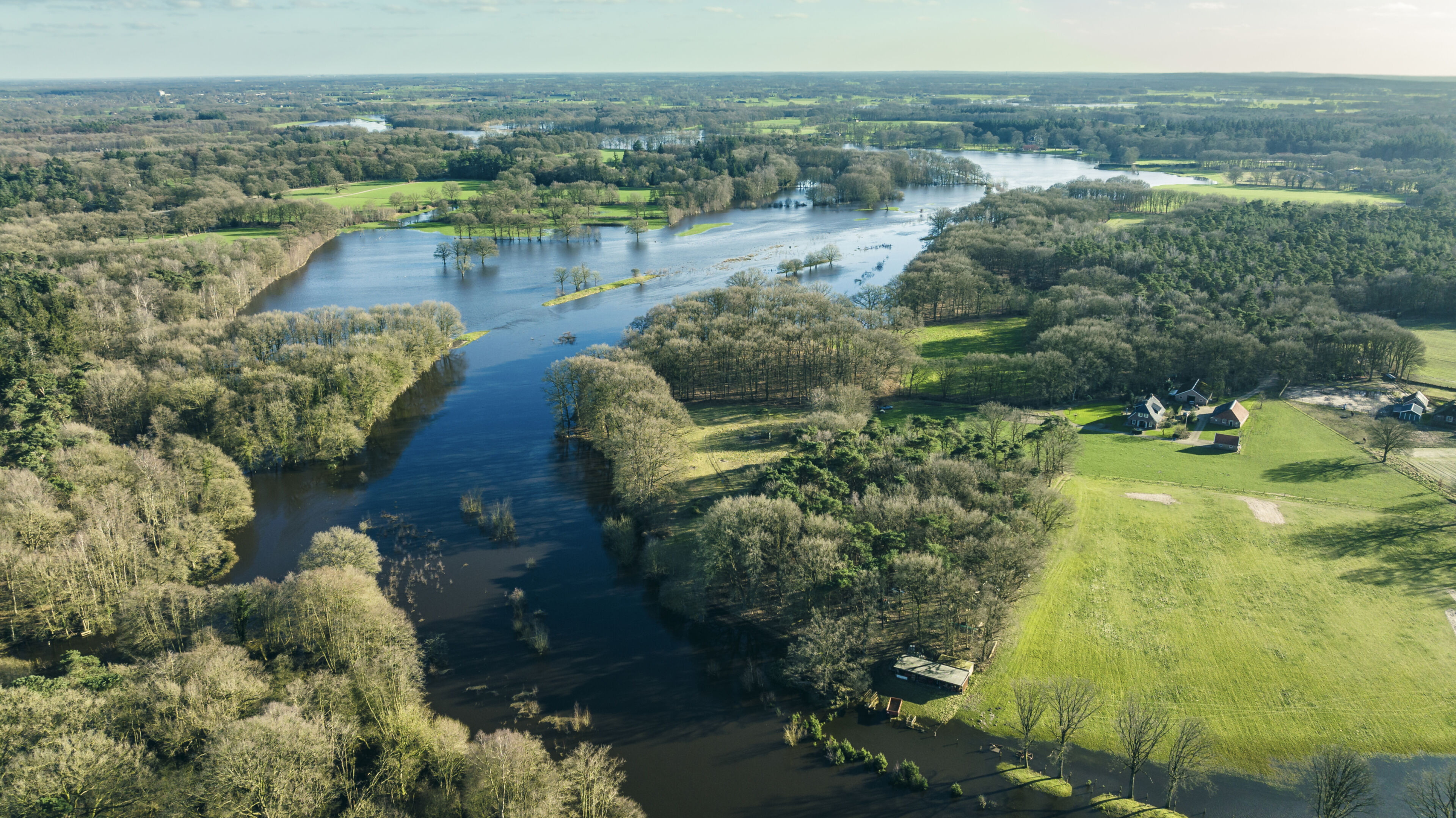 Luchtfoto water